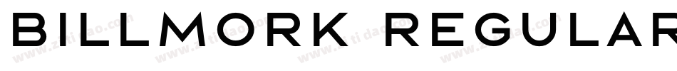 Billmork Regular字体转换